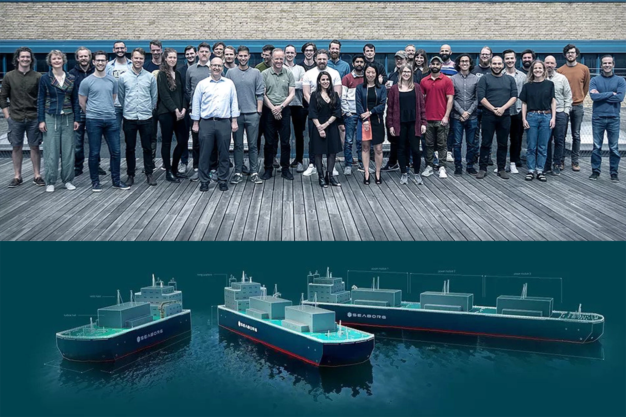 Molten salt nuclear reactors on floating barges, mass-produced in their thousands and deployed super-quickly across the globe: that's the plan for Denmark's Seaborg Technologies