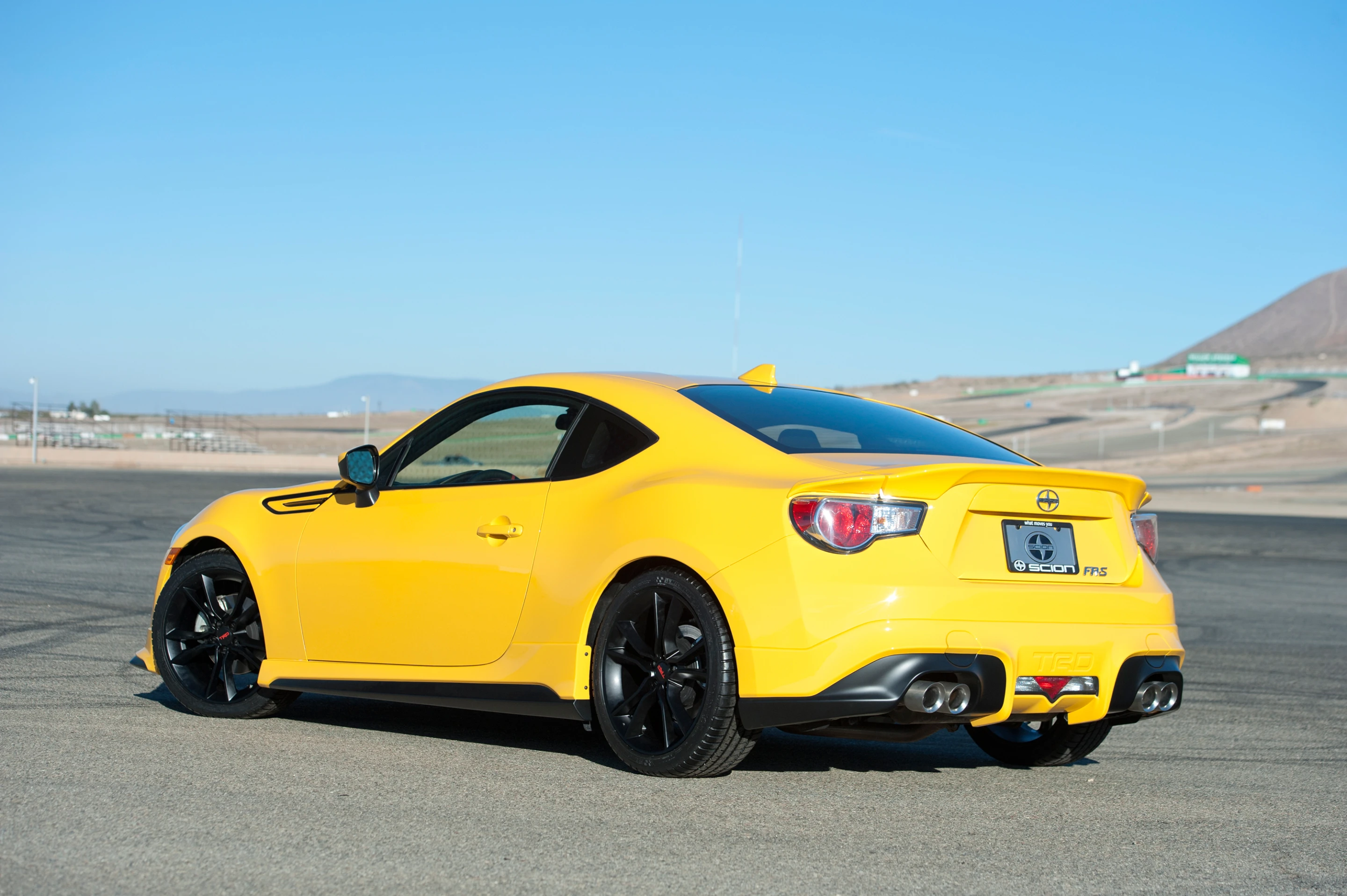 The Scion FR-S Release Series 1.0 wears a Yuzu paint job