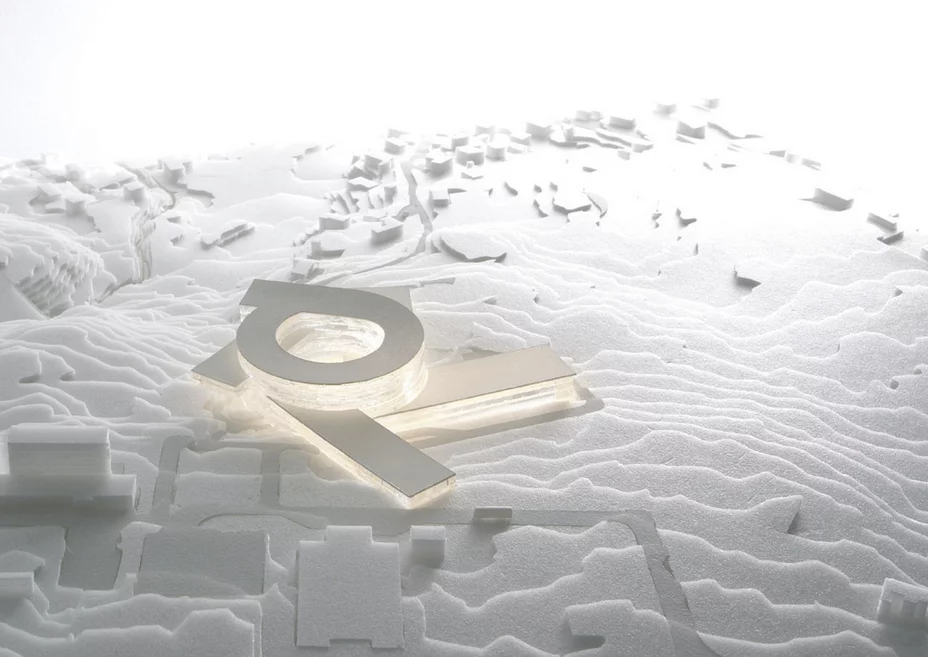 A BIG model of its Faroe Islands Education Center (Image: BIG)