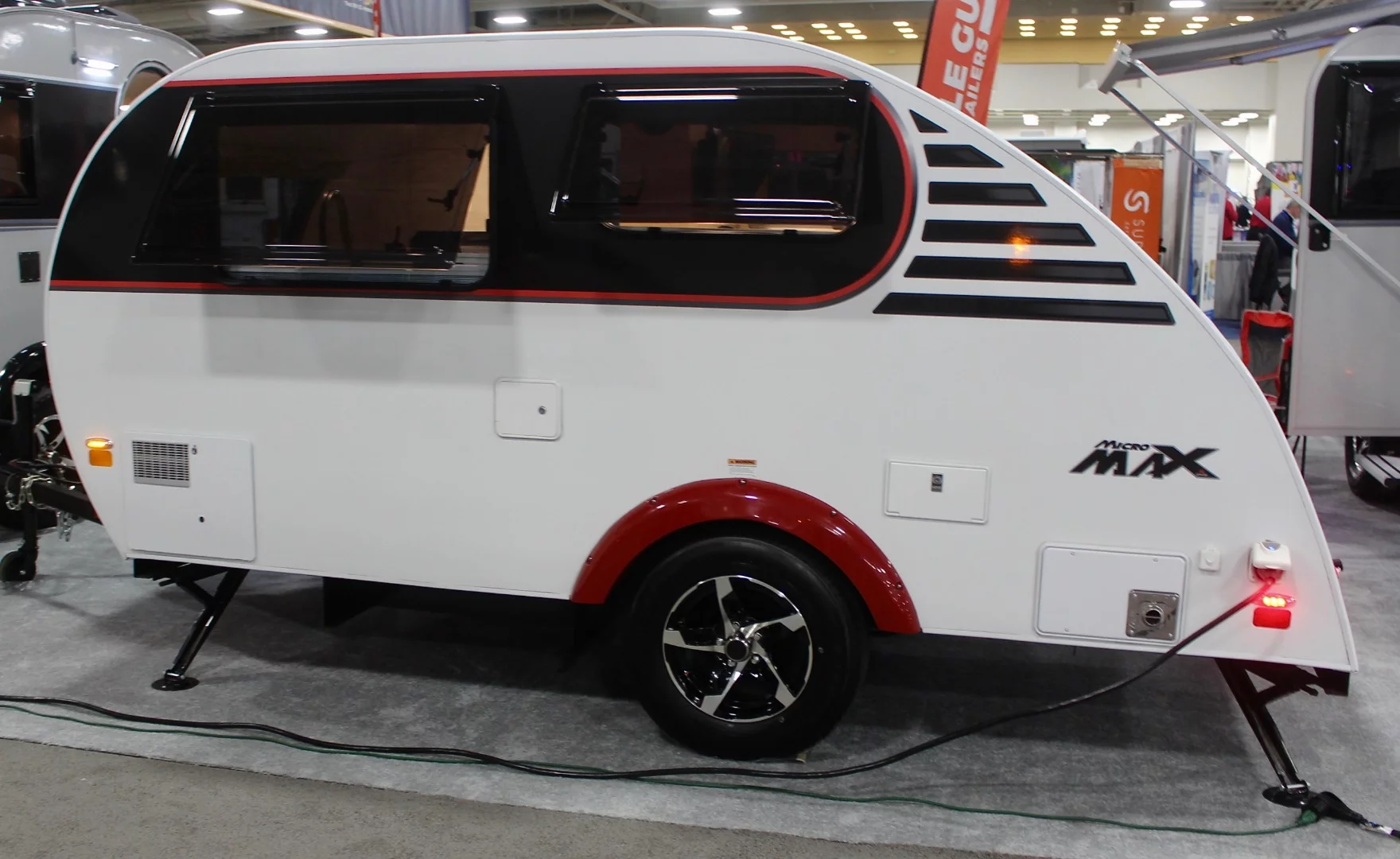 Little Guy sizes its Max line down even more, showing a prototype of the 16.5-foot (5-m), 1,700-lb (770-kg) Micro Max teardrop