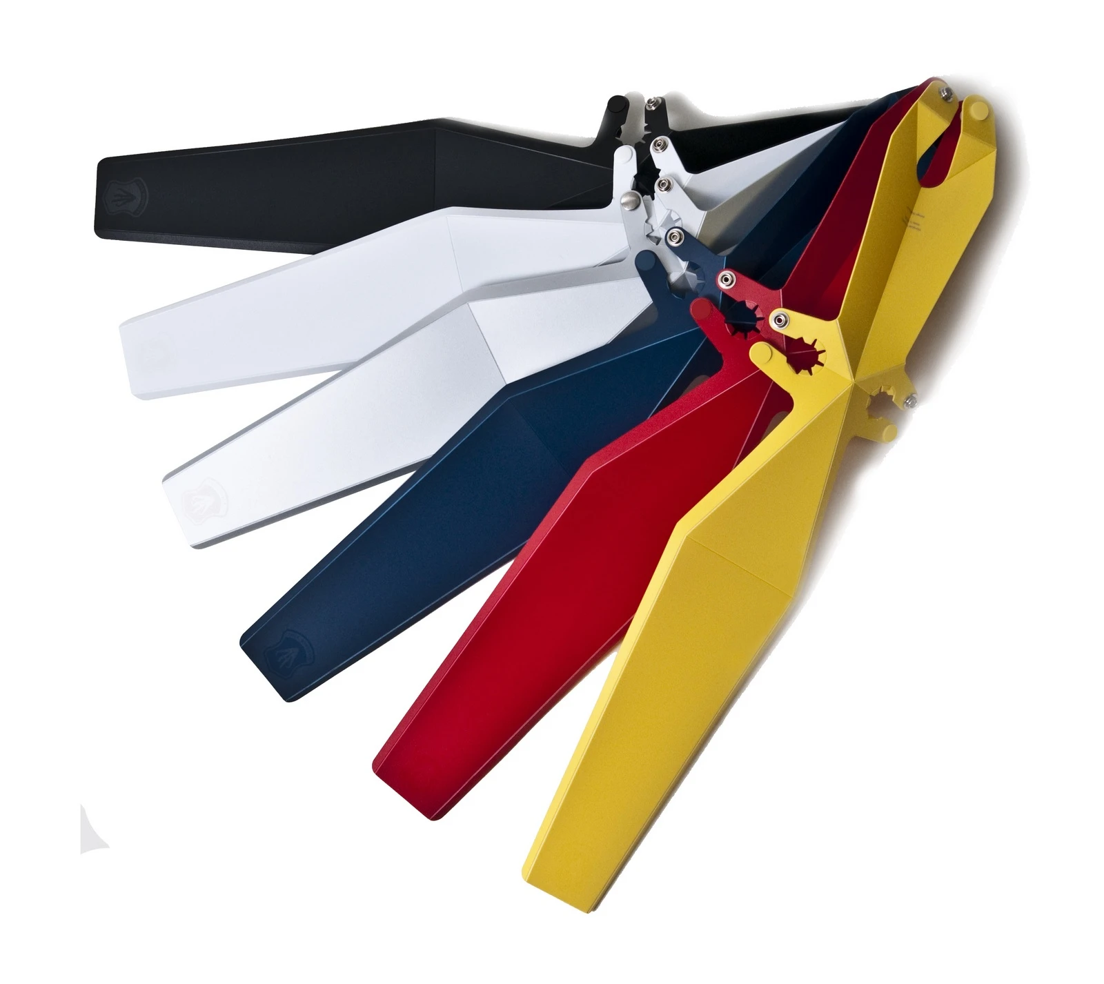 The QuickFix mudguard comes in a choice of colors