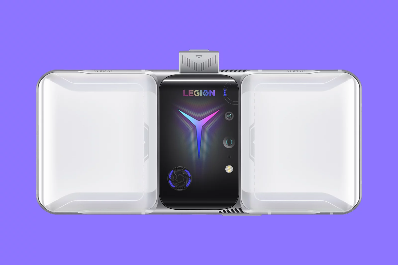 The Lenovo Legion Phone Duel 2 is designed to be used in landscape mode