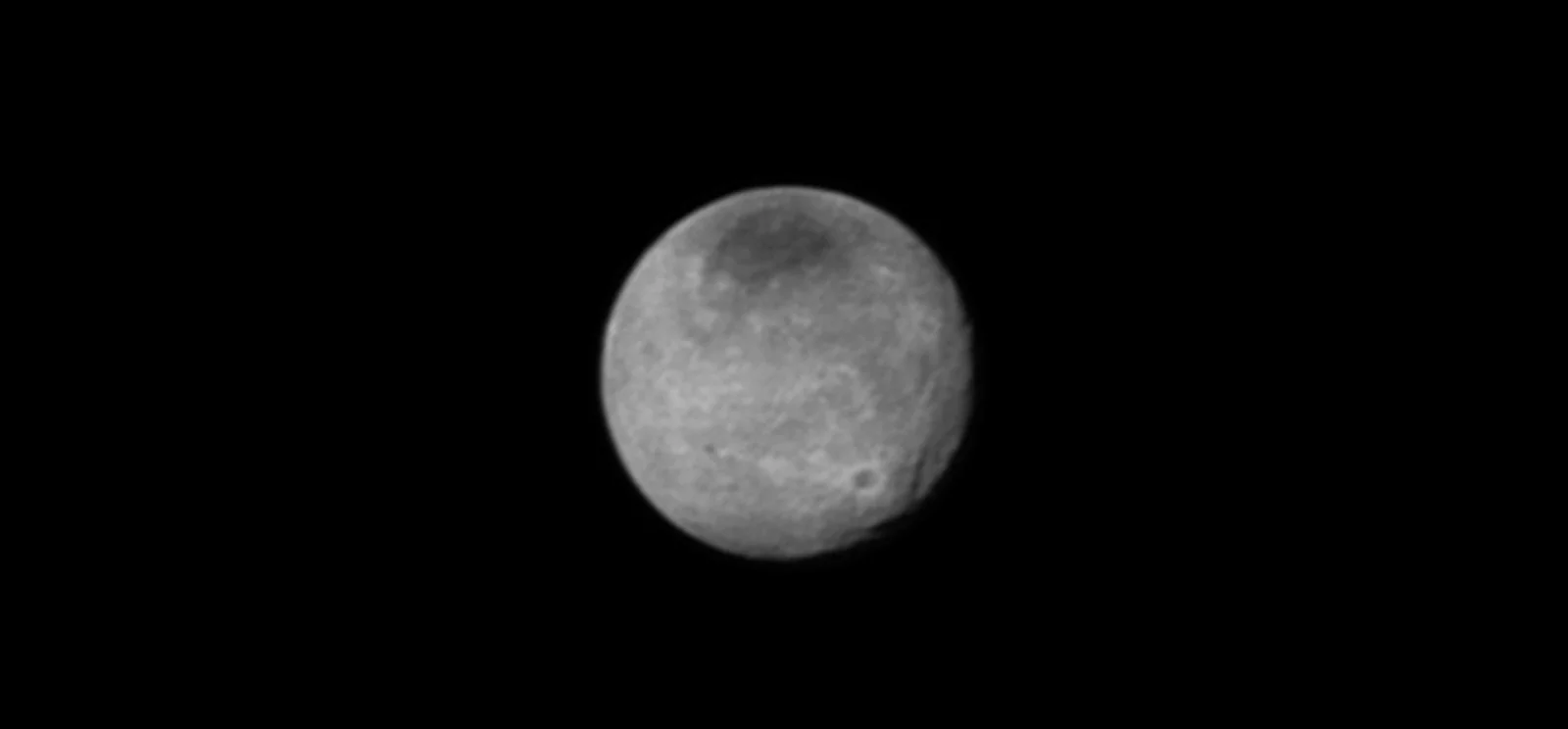 Pluto's largest Moon Charon as seen on July 13