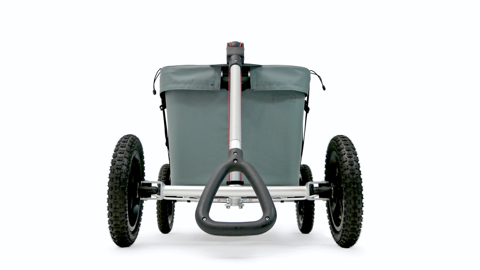 The Kyboka includes an aluminum frame and collapsible tarpaulin bin