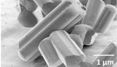 The nanoparticles after three days of calcination, which saw them heated to high temperatures