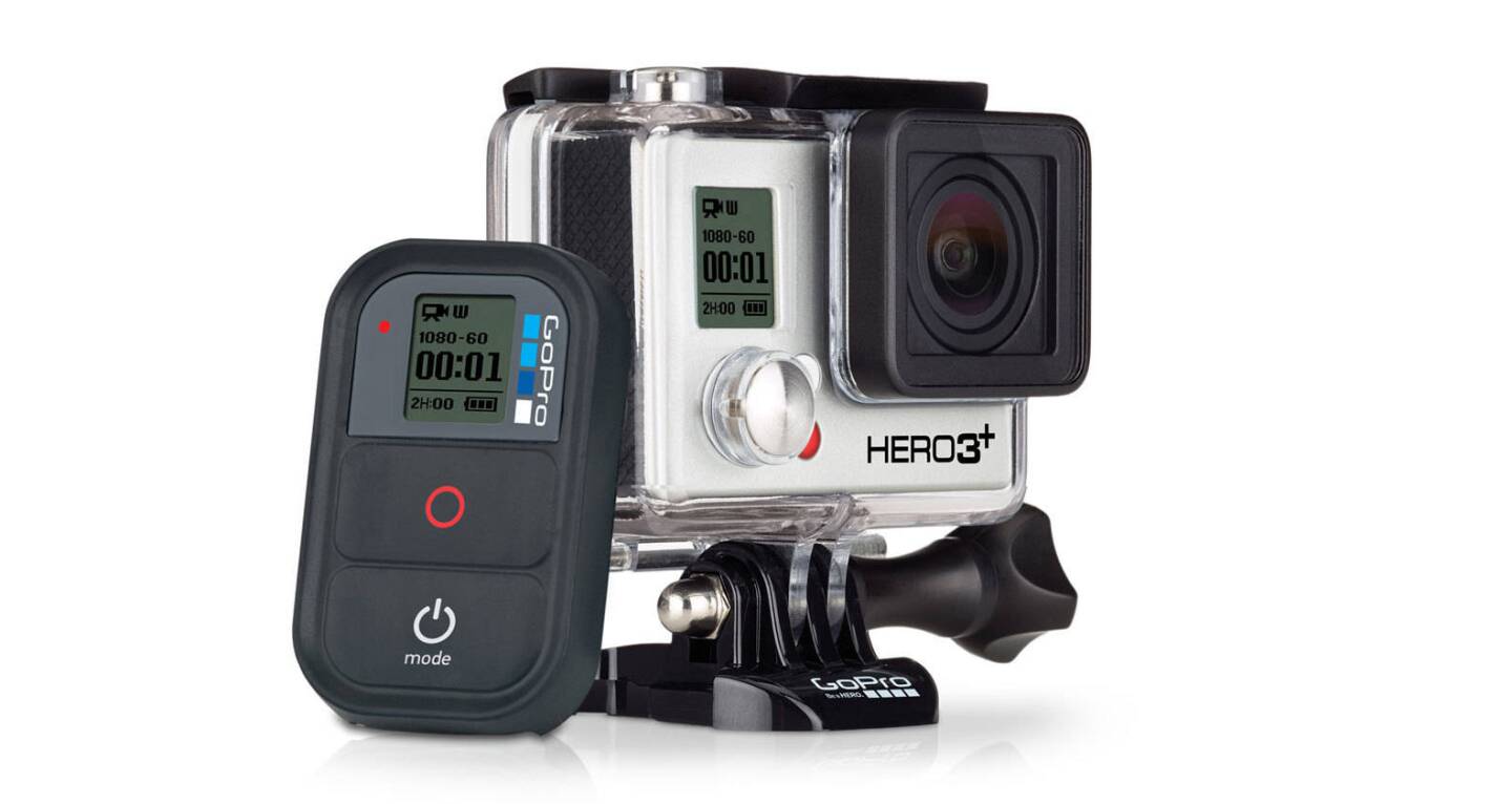 The GoPro Hero3+ Black Edition
