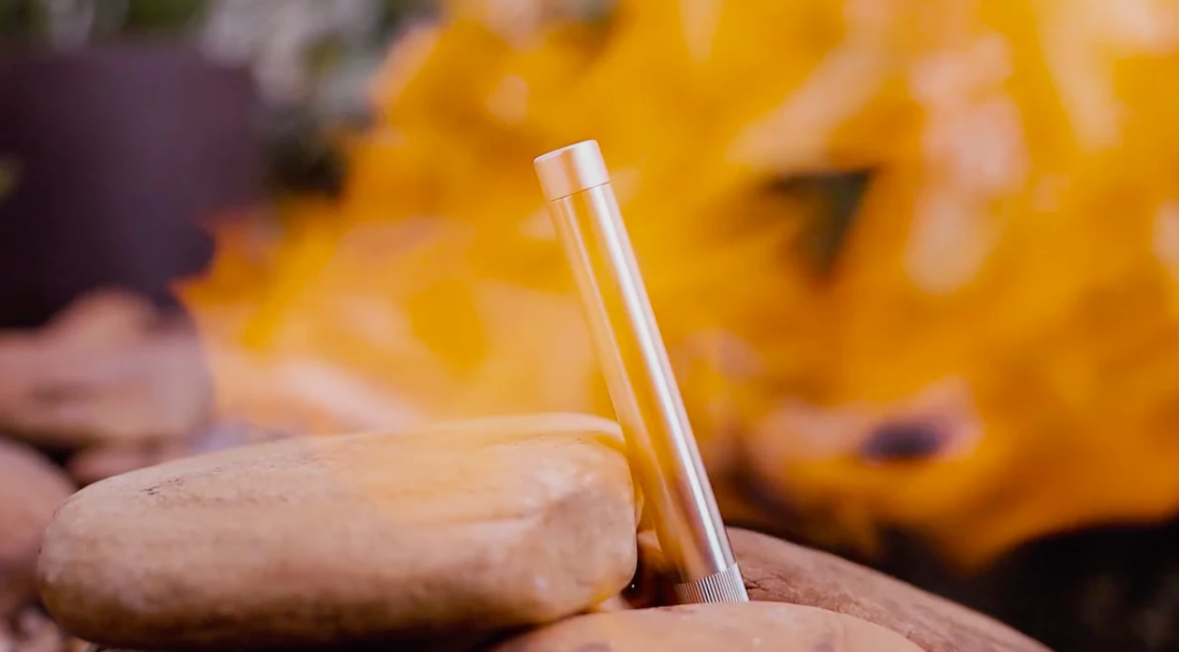 With little more than a push of the piston, the Aviator's Ember creates fiery tinder ready to light a blaze