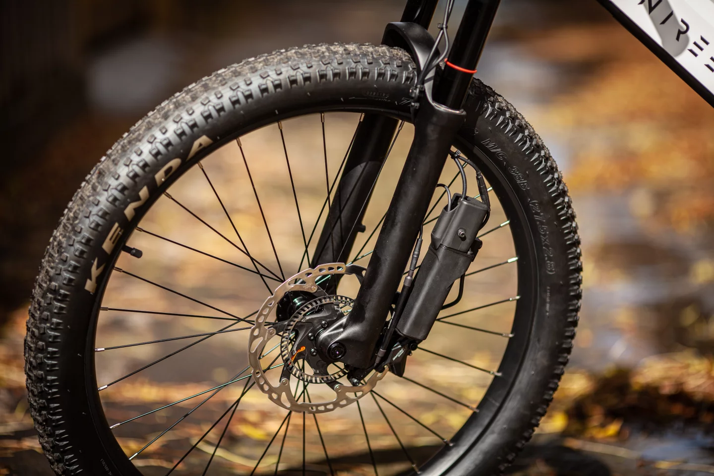 There's no escaping the fact that the Blubrake ABS system is butt-ugly – but it works flawlessly and Nireeka has stuck it on the left side of the bike where it won't show up so much in photos