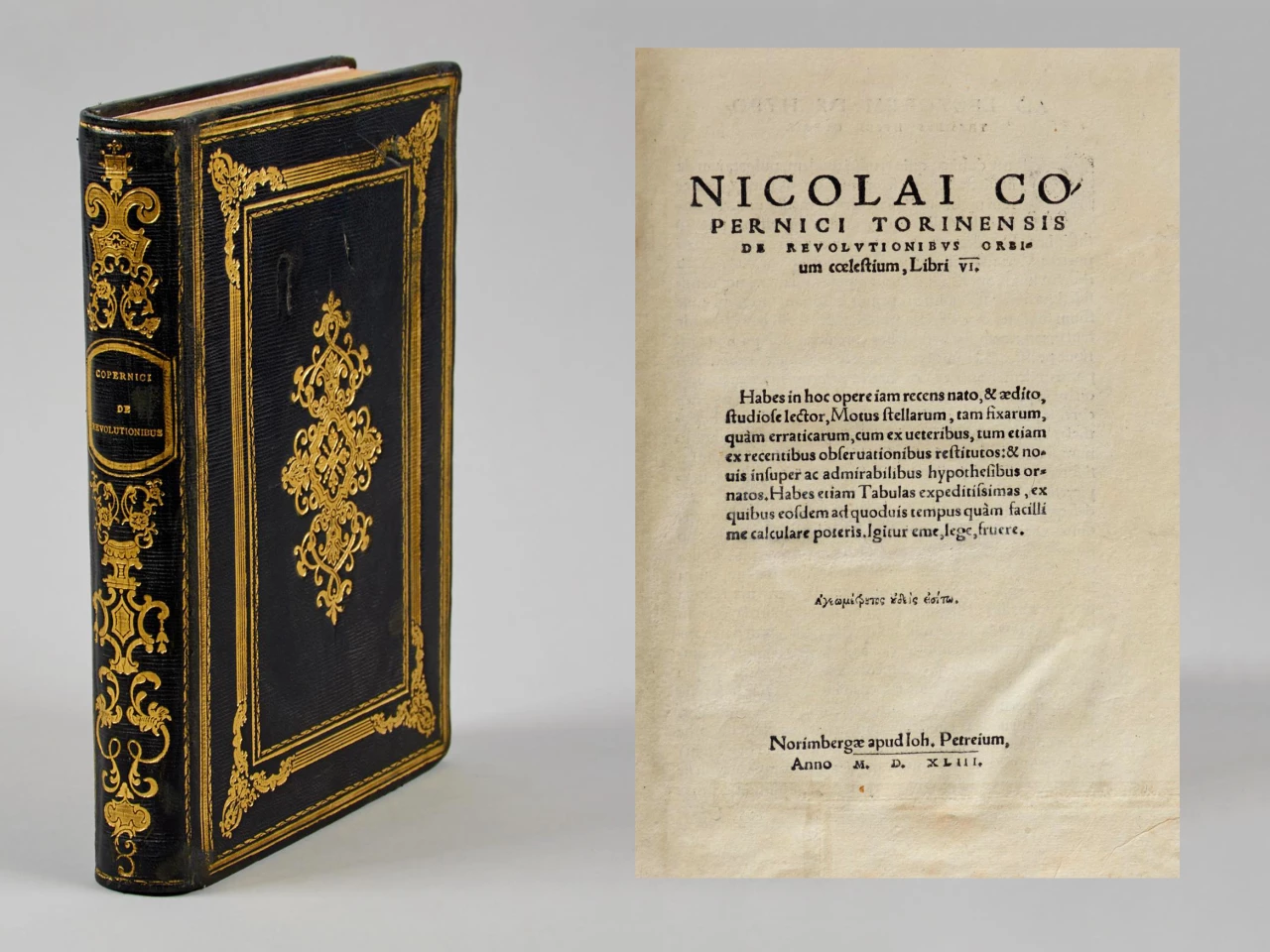 "De revolutionibus orbium coelestium, libri VI" by Nikolas Kopernicus sold for $164,491 at Zisska and Lacher in Munich on July 23, 2020