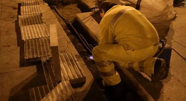 iPavement being installed in Spain