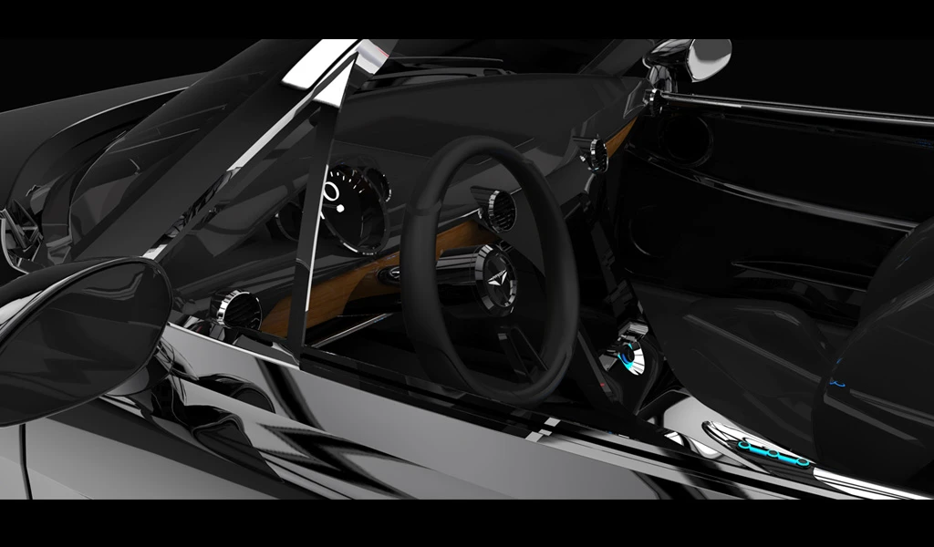 Inside carbon fiber, Kevlar and bits of leather and alcantara make themselves available in an upscale fashion