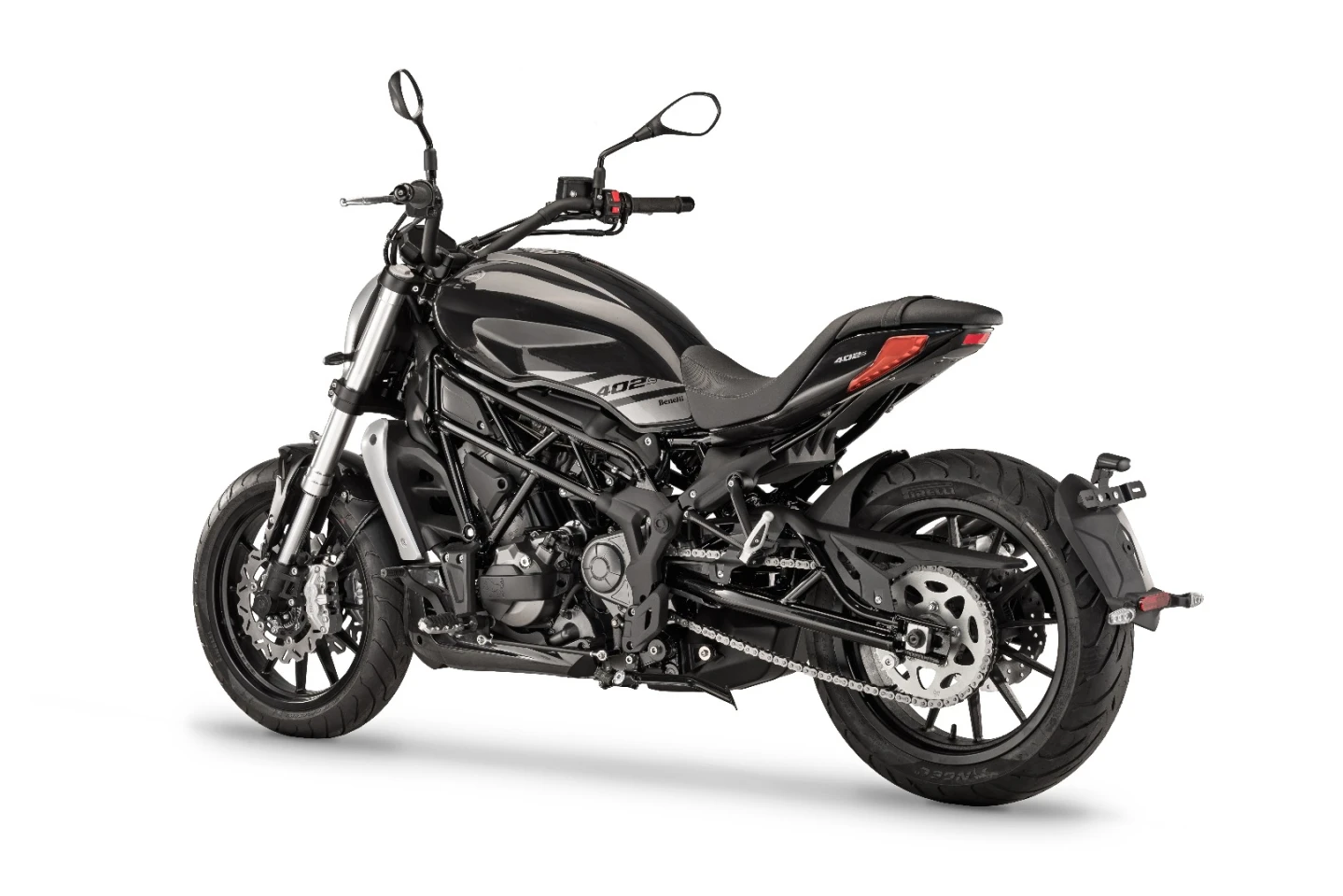 Benelli 402 S: the XDiavel tail section is unmistakeable