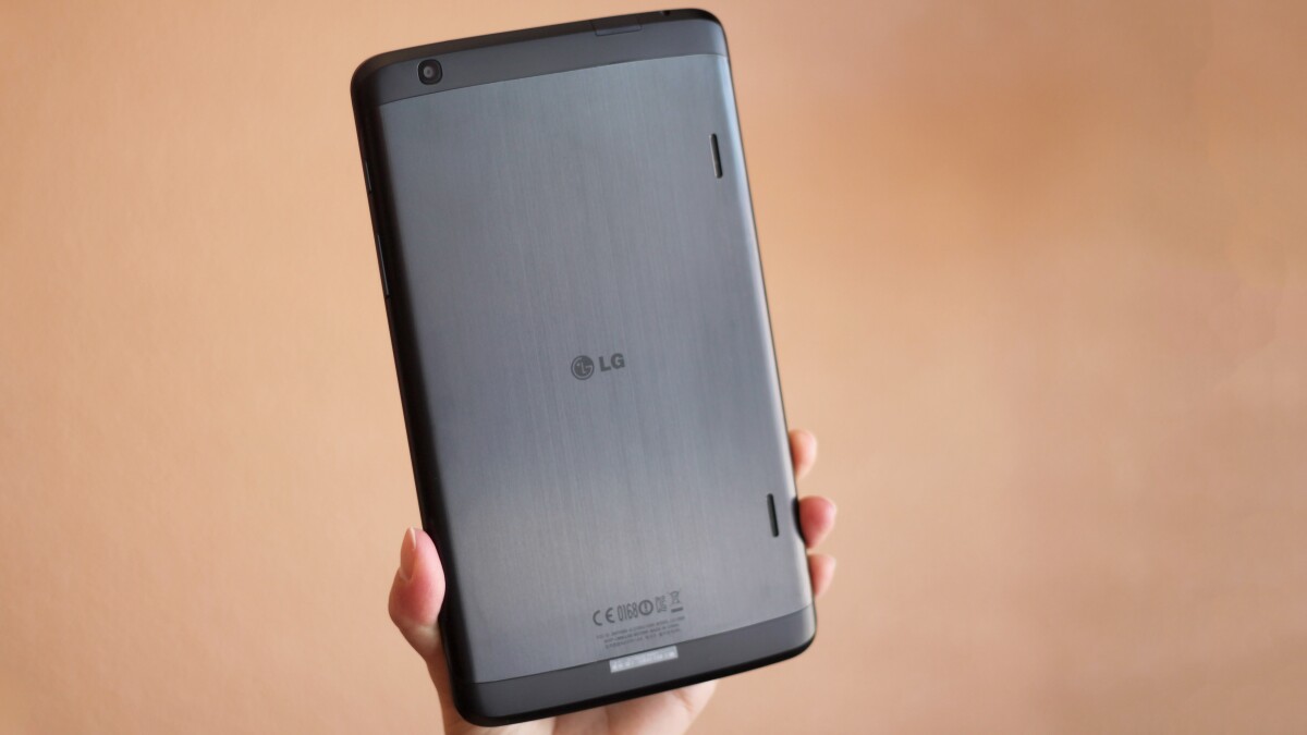 The G Pad's build is primarily aluminum, but with some plastic accents