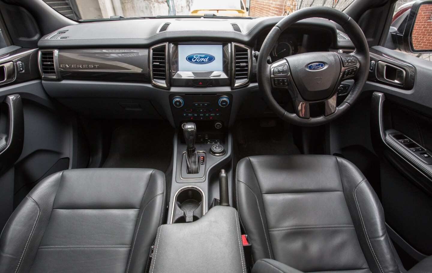 An 8.0-inch touchscreen with Ford's Sync 2 system takes care of infotainment