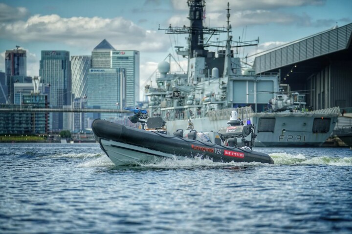 The BAE Systems Autonomous Pacific 24 robotic boat