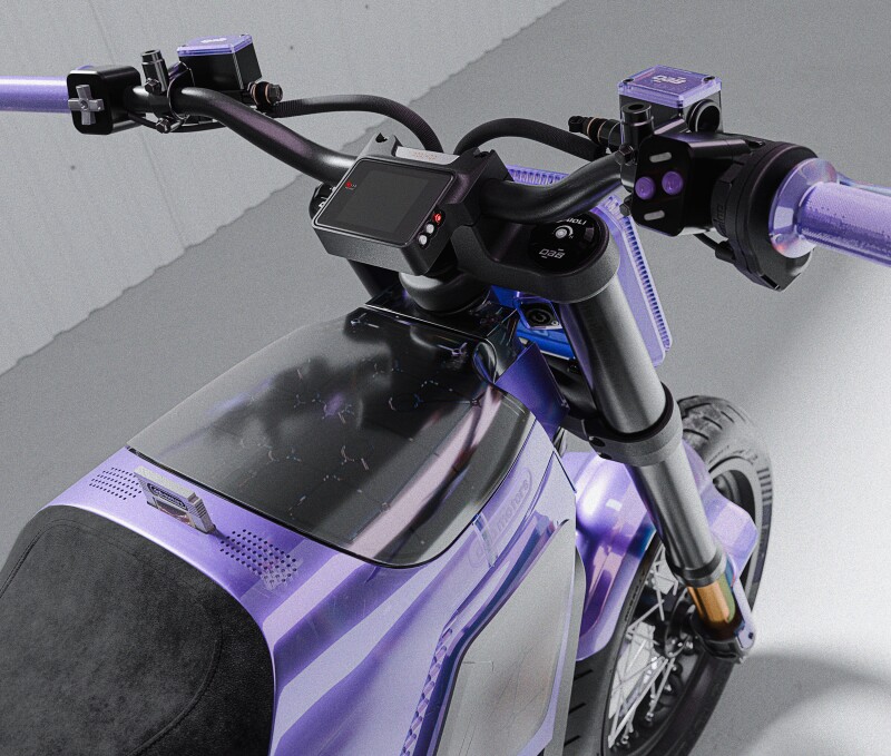 موتورسیکلت شفاف Dab Motors با طراحی پیشرفته و نوآوریهای جدید