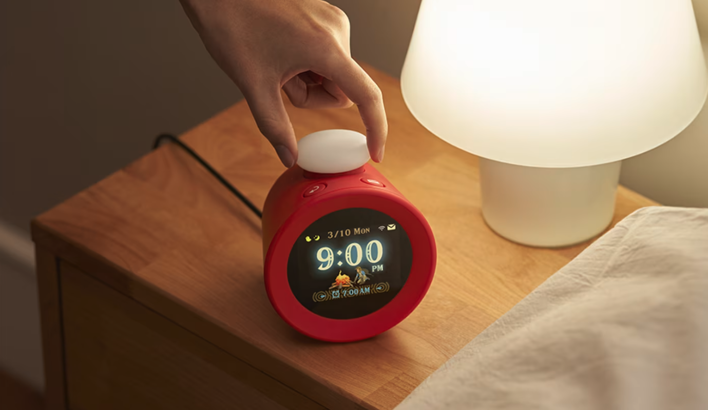 Nintendo Sound Clock: Alarmo has motion trackers and only turns off when you actually get up