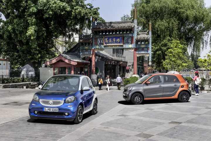 The smart forfour and fortwo enter their third generation with a new design and new engines