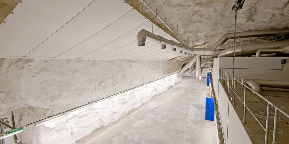 Green Mountain's duct routes are forced to conform to the available space
