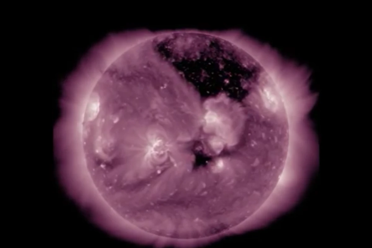 Although we're not sure what causes them, coronal holes can have a dramatic impact on our magnetosphere