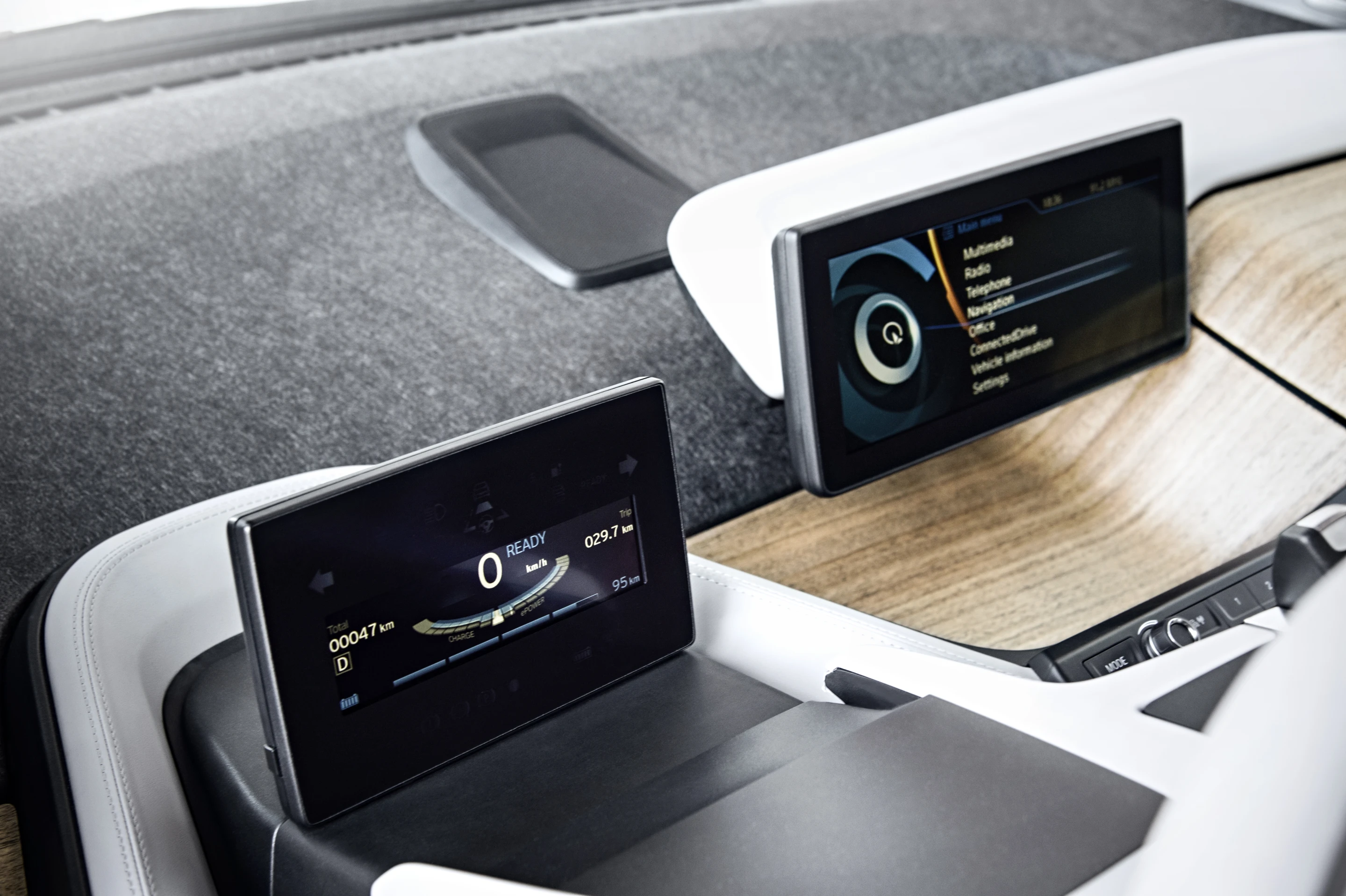 Inside the new BMW i3 electric car