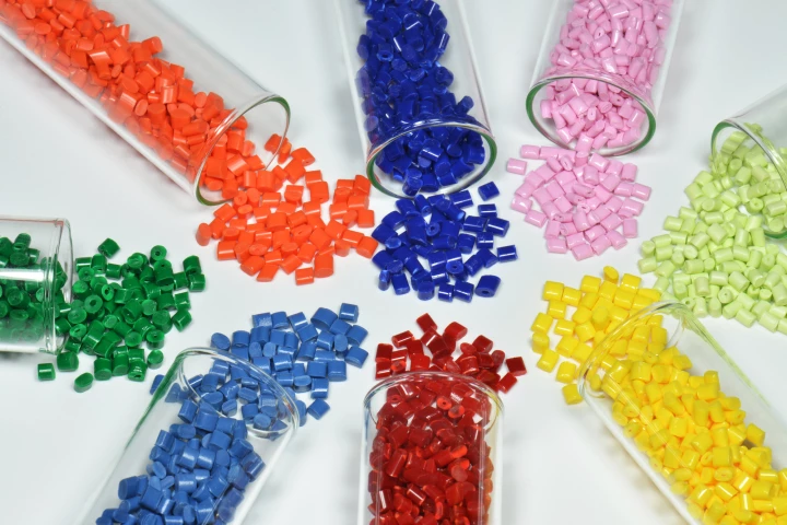 The researchers analyzed recycled plastic pellets like these and found a shockingly high amount of chemical compounds that call the material's use into question