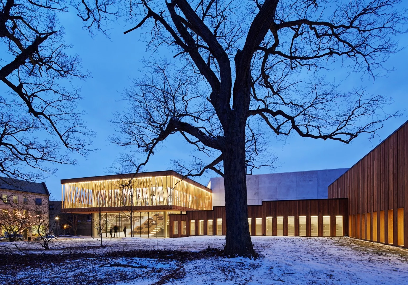 The Writers Theatre has been designed to achieve LEED Gold certification