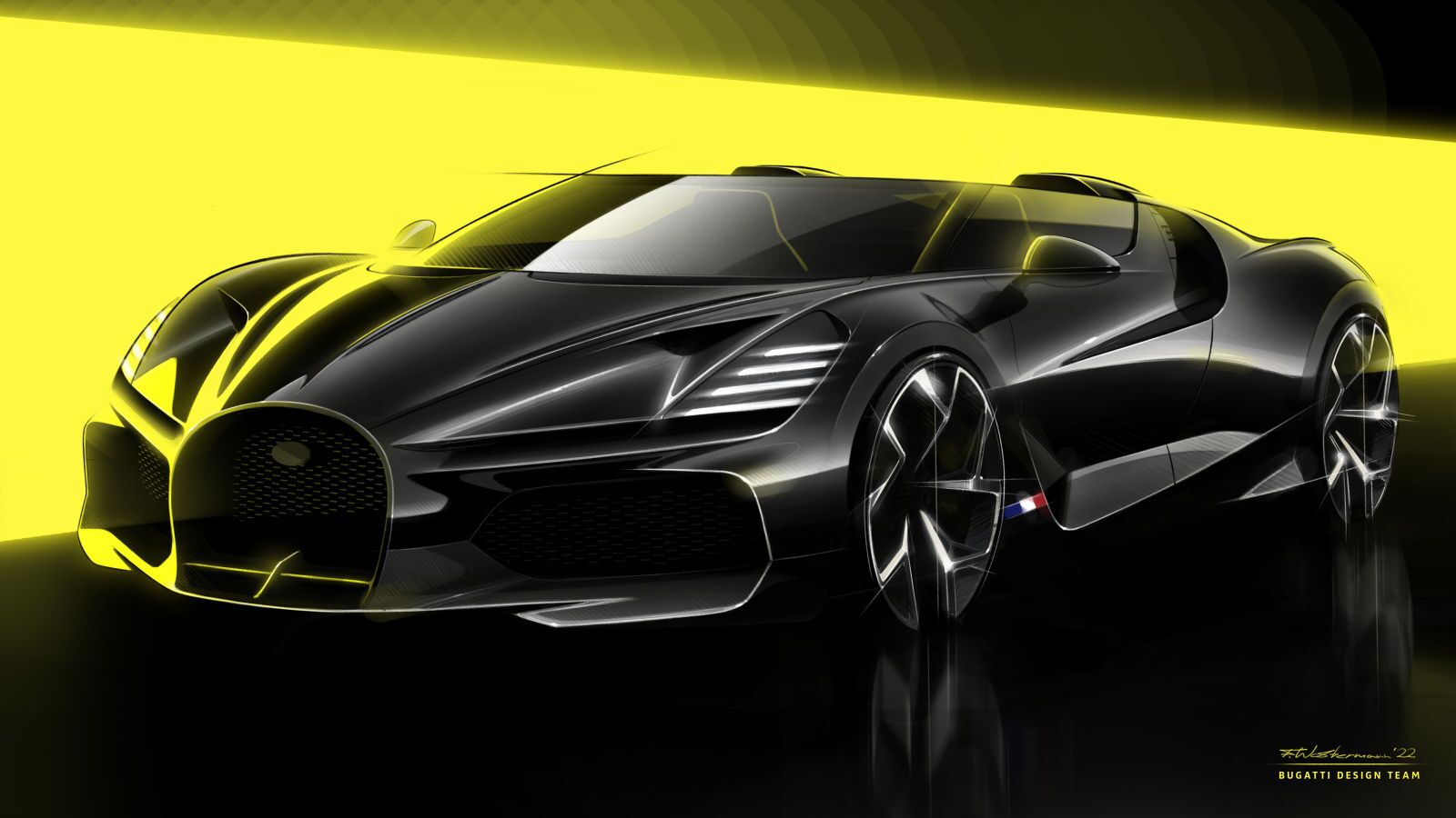 Bugatti's new 5million W16 Mistral roadster is already sold out