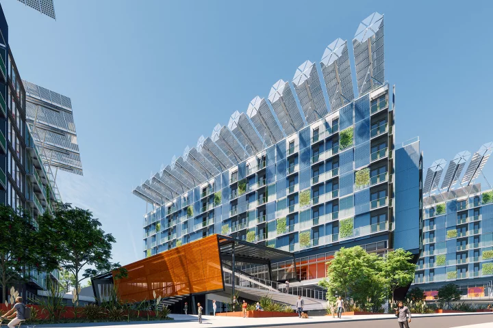 Garrison Architects has joined forces with sustainable developers South End Development to create the very first triple net-zero mixed-use project in the United States