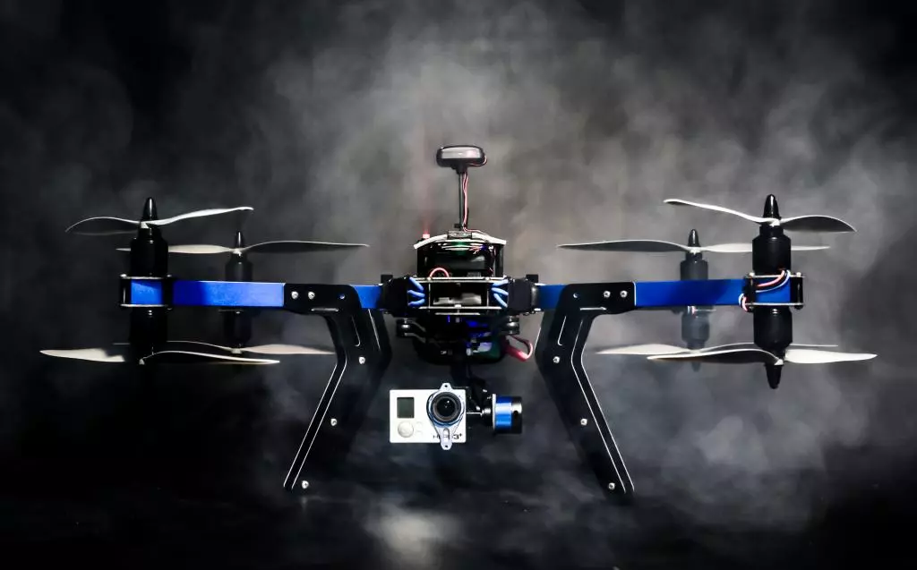 3D Robotics' new X8+ quadcopter