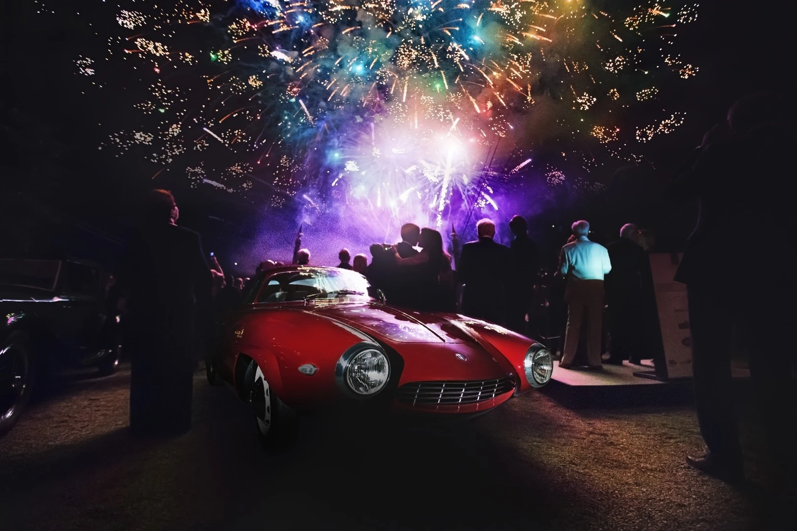 The winning 1957 Alfa Romeo Giulietta Sprint Speciale Prototipo by Bertone from the 2017 Concorso d'Eleganza Villa d'Este