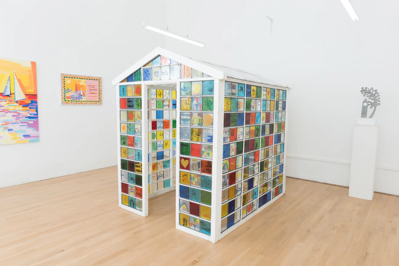 Glass Hut is owned by Serena Wall