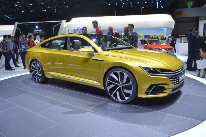 The VW Sport Coupe Concept GTE, stylish, fast and economical (Photo: C.C. Weiss/Gizmag.com)
