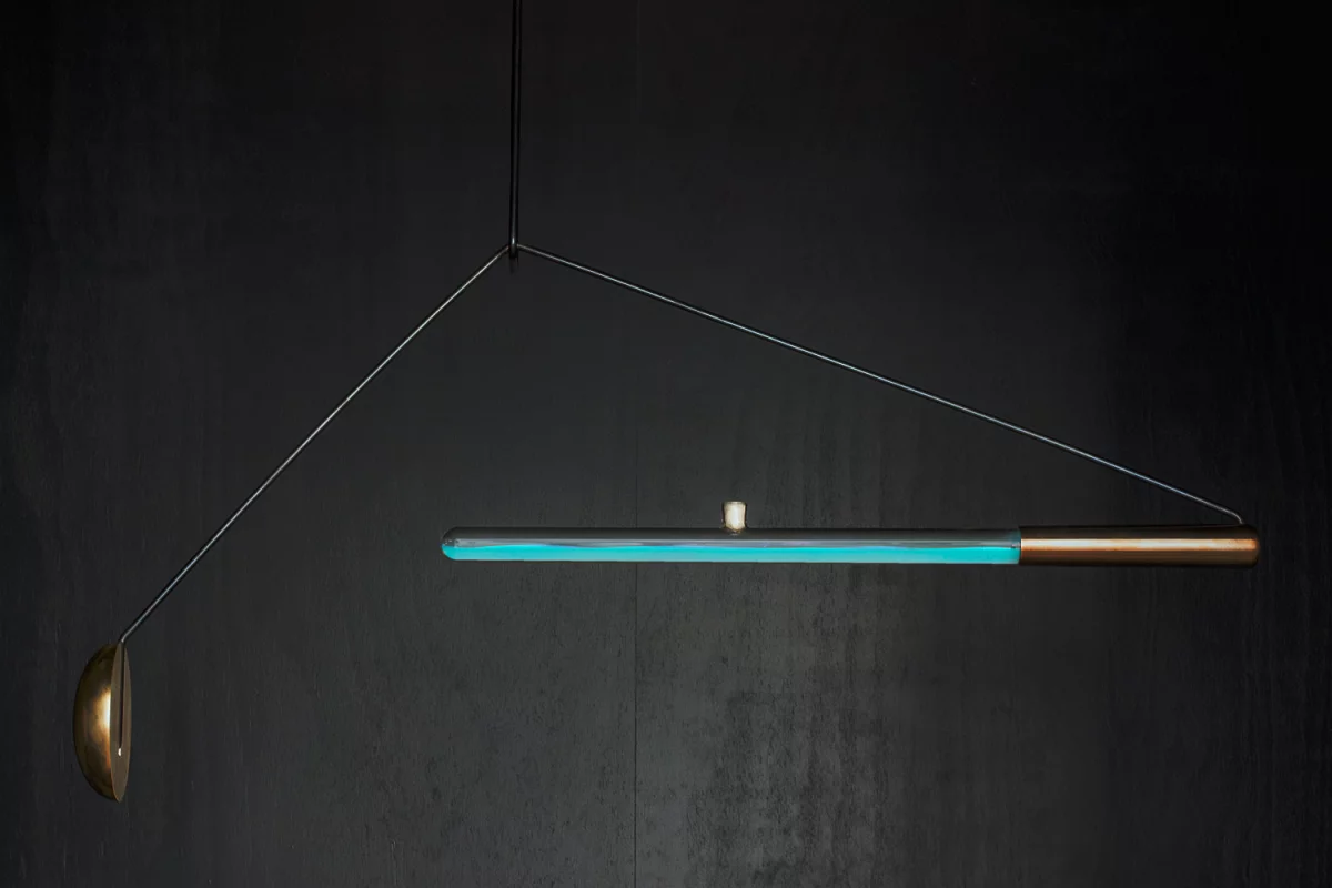 Ambio is a new lamp concept that lights up using bioluminescent bacteria