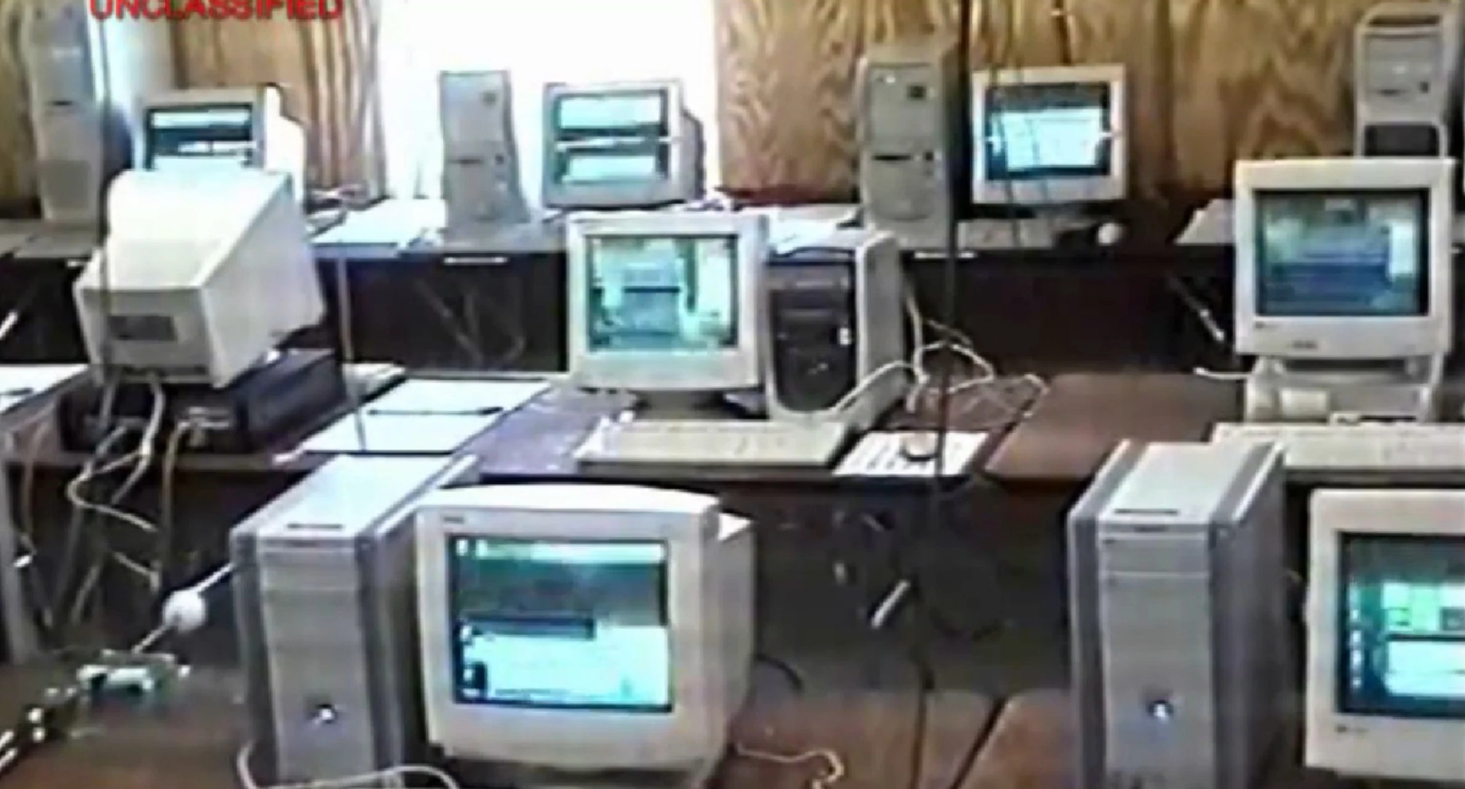 Computer targets before a CHAMP missile test attack