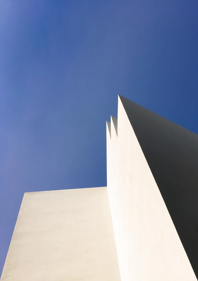 Impressive lines in André Dogbey's photograph of a concrete building
