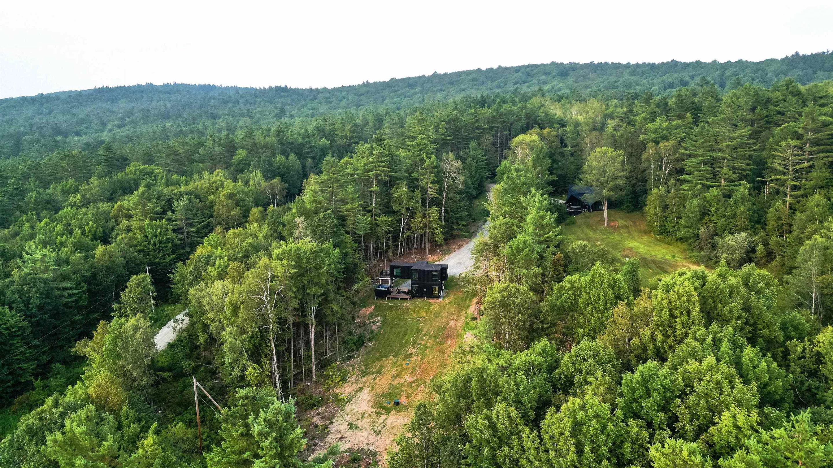 The Vermont Villa is located on a picturesque rural spot in the northeastern state