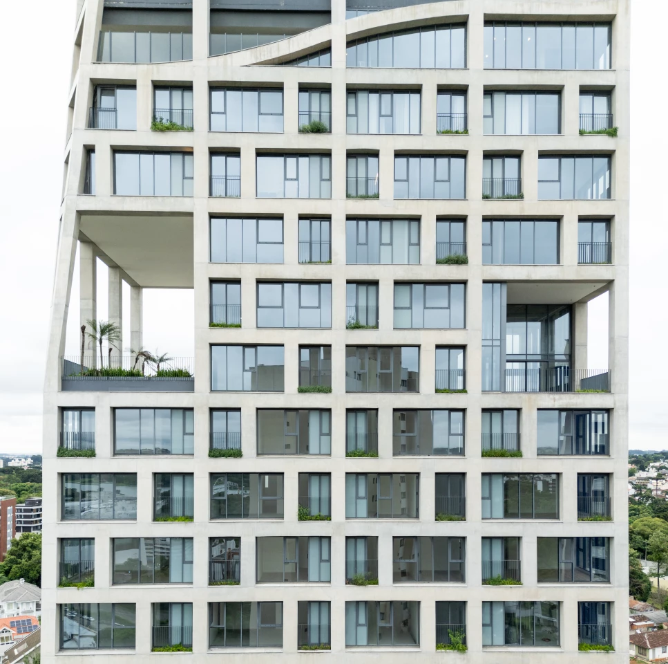 The AGE360 includes an amenity space around 70 m (229 ft) and several outdoor areas