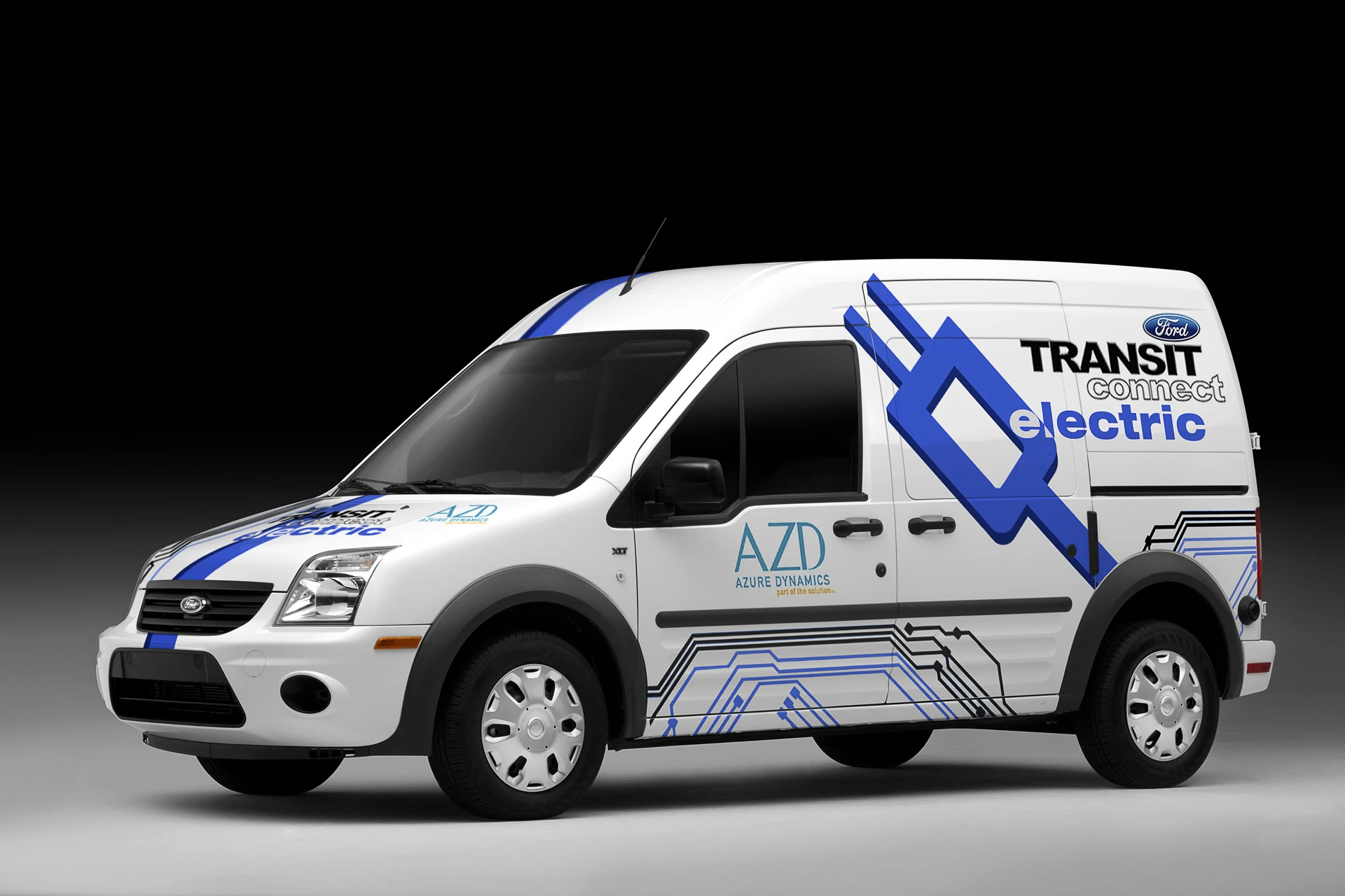 The Ford Transit Connect Electric van
