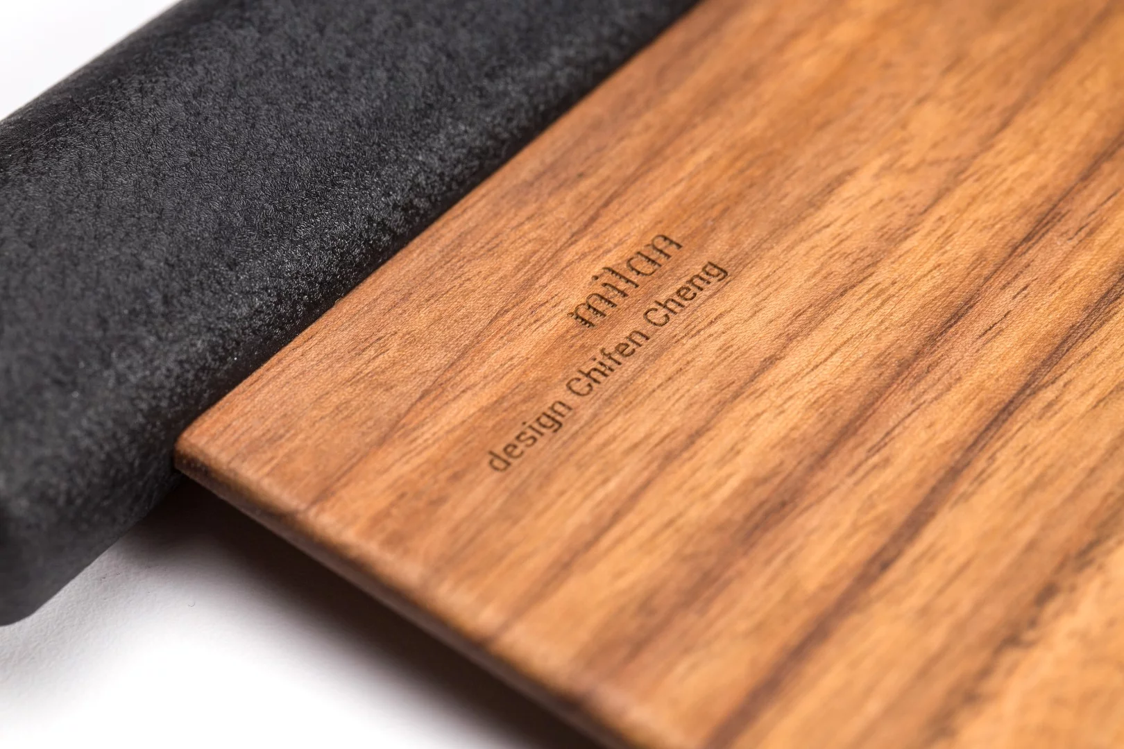 Despite its unconventional blade, its creators claim the wooden Knife can cut through vegetables with ease