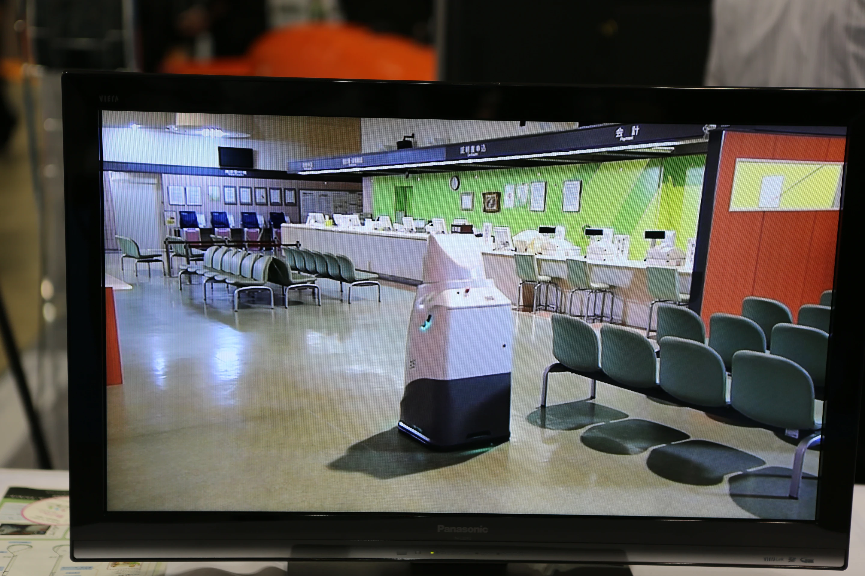 Thanks to a laser range finder, the robot is able to safely navigate potentially busy areas (Photo: Mike Hanlon, Gizmag)