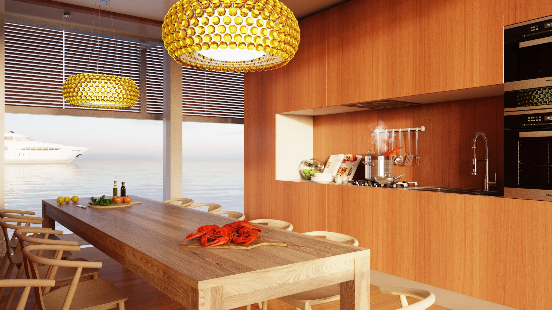 The Waterlovt is based on a barge structure and can be tailored to the requirements and desires of the customer