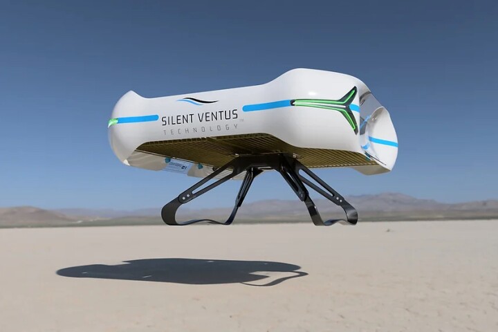 Undefined Technologies' Silent Ventus drone uses an ion propulsion system to fly, instead of propellers