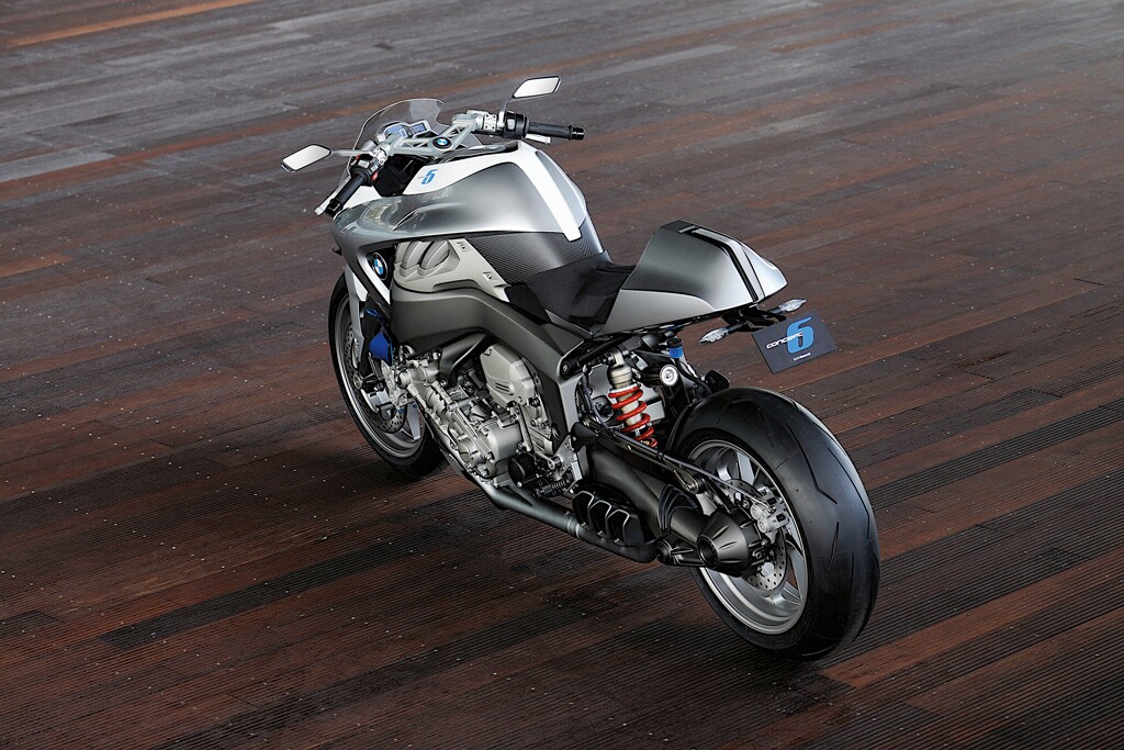 BMW brings back the six-cylinder motorcycle with its hottest concept ...