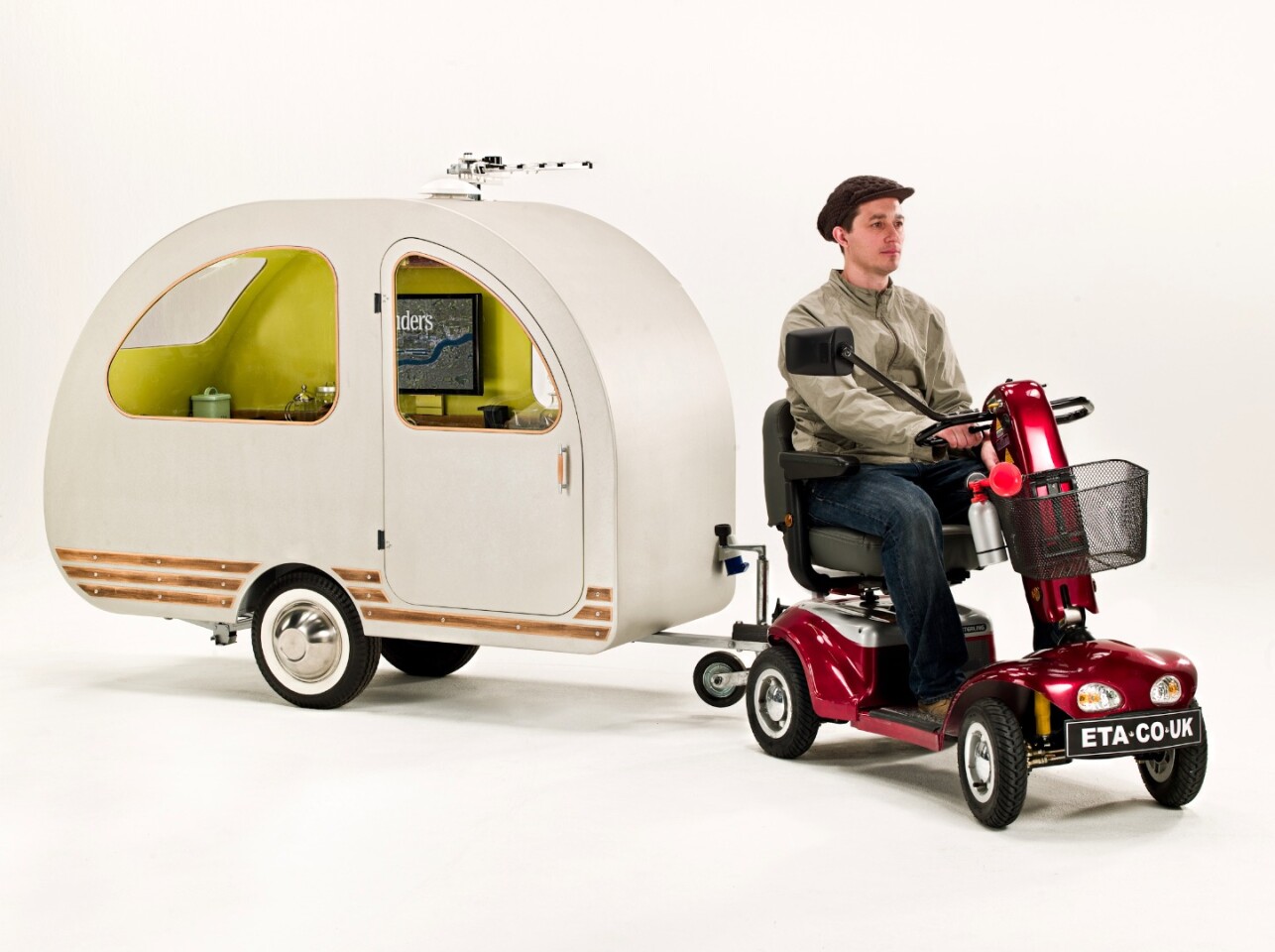 Read won a Guinness world record for smallest caravan with the QTvan