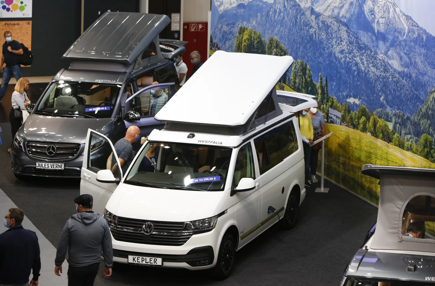 Westfalia shows its lineup at the 2020 Caravan Salon