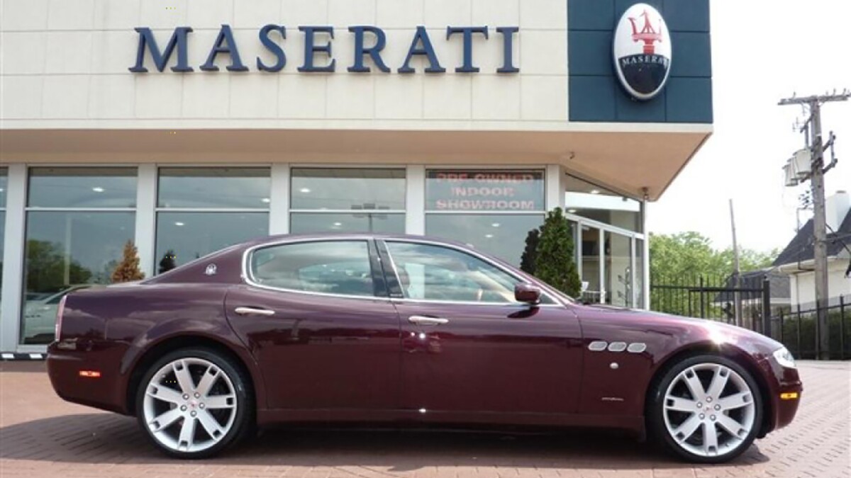 This 2007 Maserati Quattroporte raised $790,000 at the 2007 Naples Winter Wine Festival. The money was raised by conducting a $5,000-a-ticket, 200 ticket raffle.