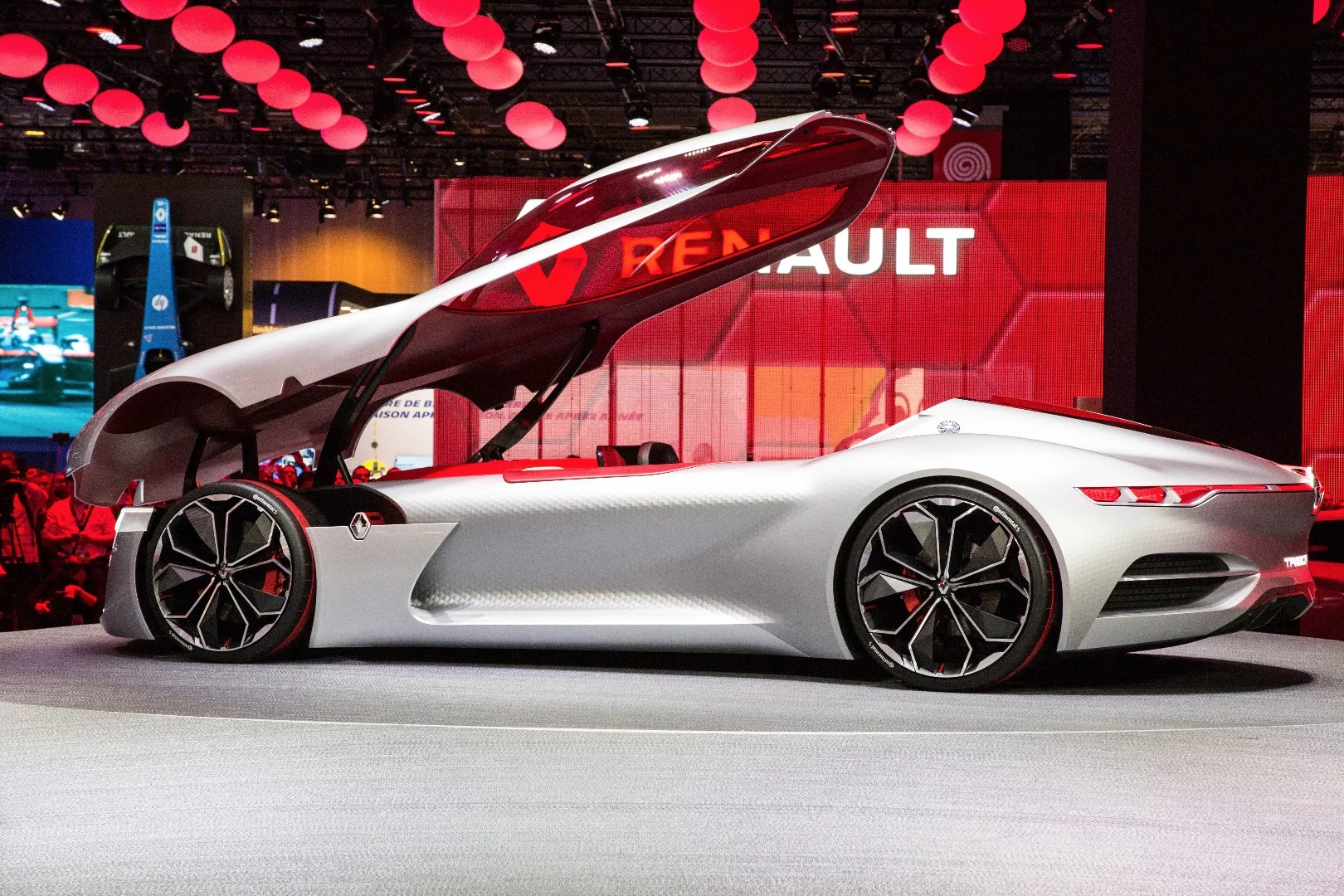 The pop-up canopy on the Trezor is designed to inspire thoughts of fighter jets