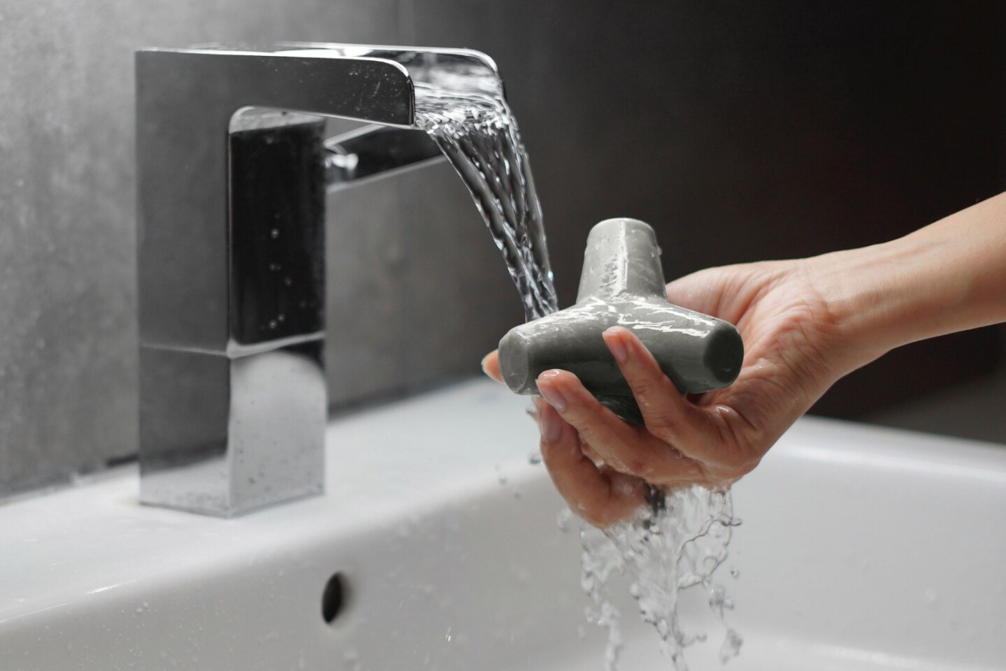 Tetra Soap is designed to be easier to hold