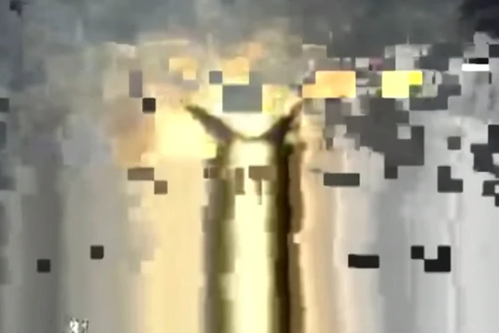 Even cleaned up, the video footage is in extremely poor condition